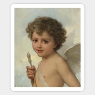 Amour by Emile Munier Magnet